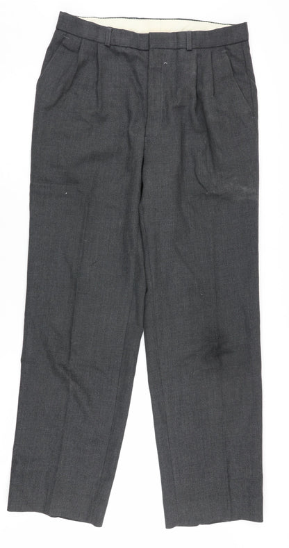 St Michael Men's Grey Dress Pants Size 32