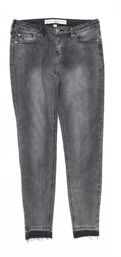 Ashley Mason Women's Black Skinny Jeans, Size 9 Slim