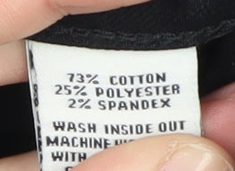 Ashley Mason Women's Black Skinny Jeans, Size 9 Slim