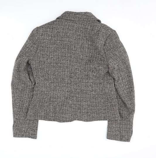Marks and Spencer Women’s Grey Blazer, Size 12, Formal