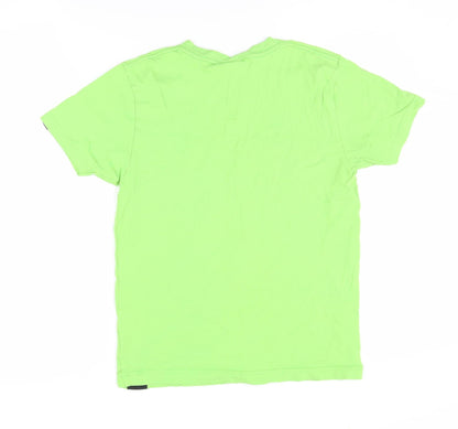 No Fear Boys Green Motorsport Graphic T-Shirt 13 Years