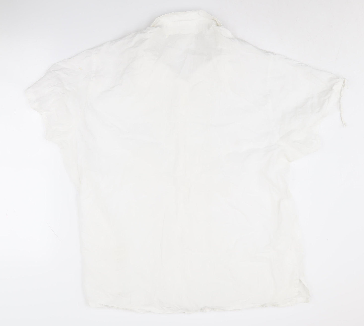 Womens UK Size 22 Ann Harvey White  Button-Up