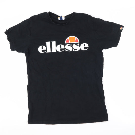 Mens UK Size S ellesse Black  T-Shirt