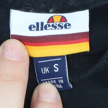 Mens UK Size S ellesse Black  T-Shirt