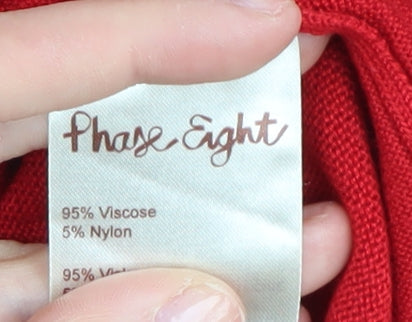 Womens UK Size 8 Phase Eight Red  Jumper