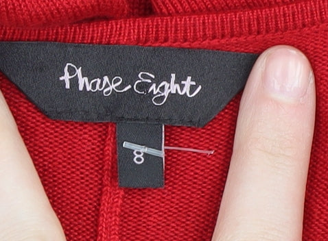 Womens UK Size 8 Phase Eight Red  Jumper