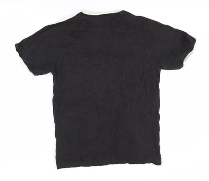 Adidas Men's Black Medium Logo T-Shirt
