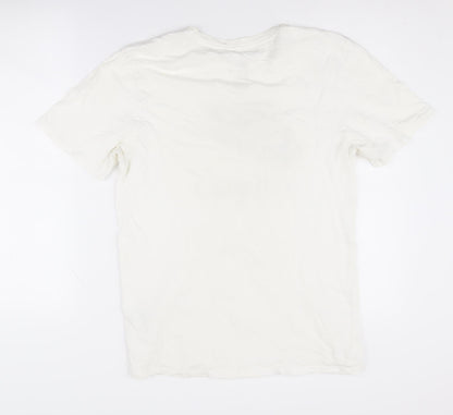 Nike Men’s White Air Max Graphic T-Shirt - Medium