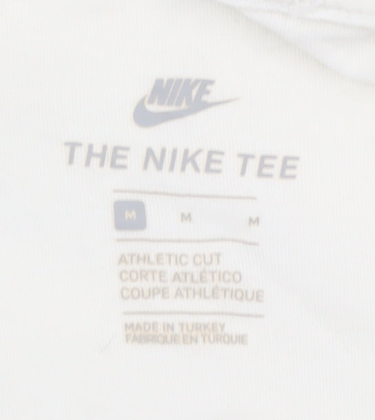 Nike Men’s White Air Max Graphic T-Shirt - Medium