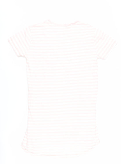 Disney Pink Striped Nightshirt S Women’s Sleepwear