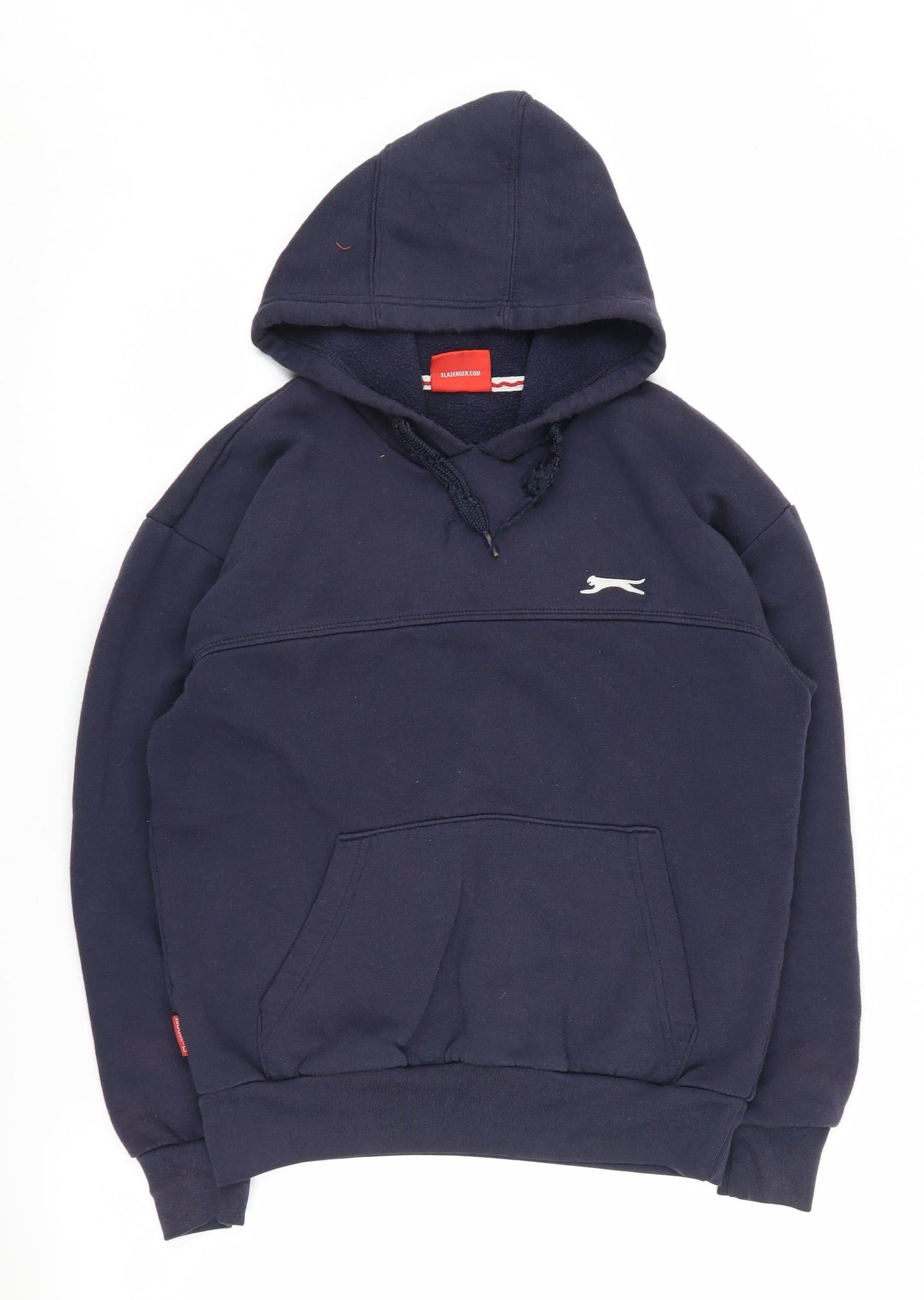 Mens UK Size M Slazenger Blue Pullover Hoodie