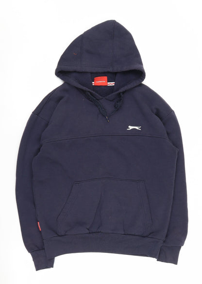 Mens UK Size M Slazenger Blue Pullover Hoodie