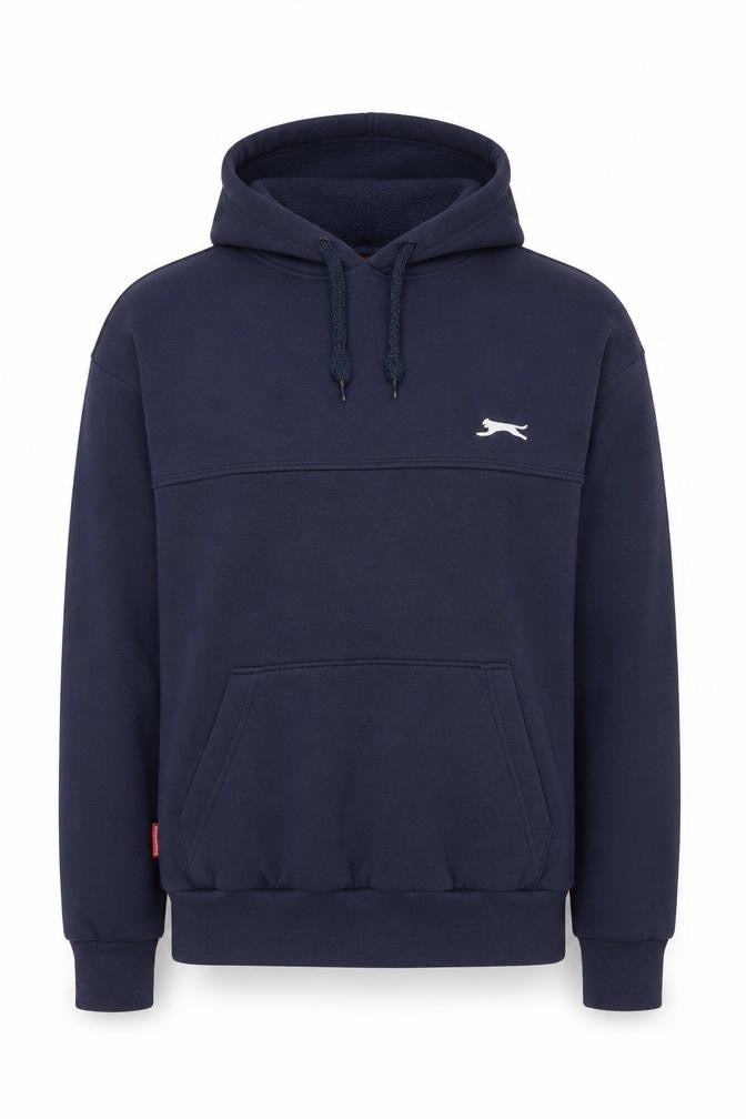 Mens UK Size M Slazenger Blue Pullover Hoodie
