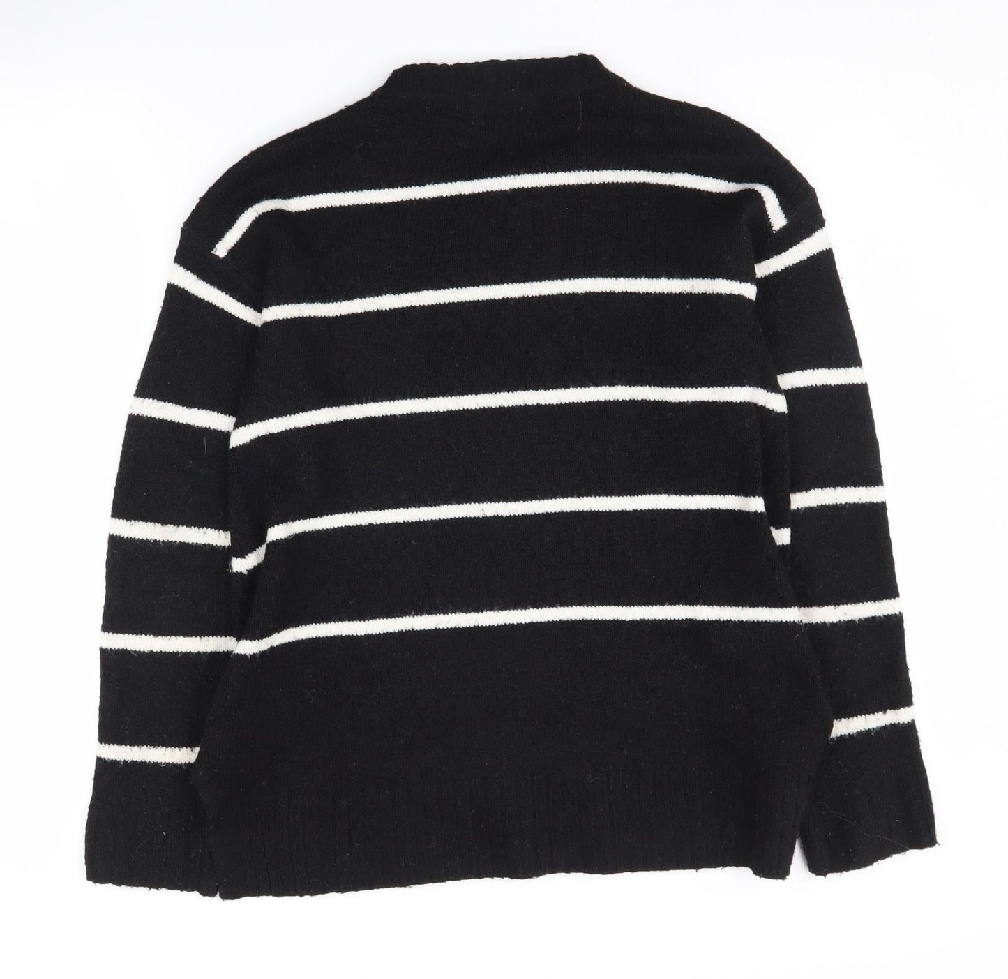 Womens UK Size S Marks and Spencer Black Pullover Jumper