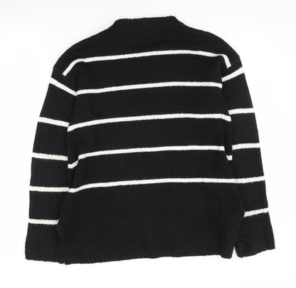 Womens UK Size S Marks and Spencer Black Pullover Jumper