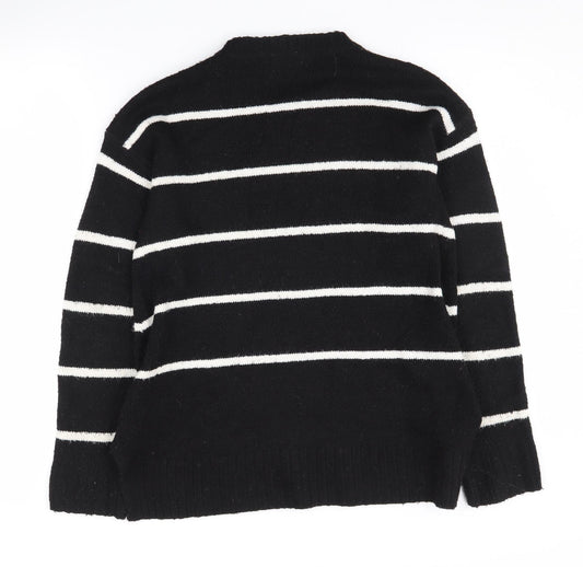 Womens UK Size S Marks and Spencer Black Pullover Jumper