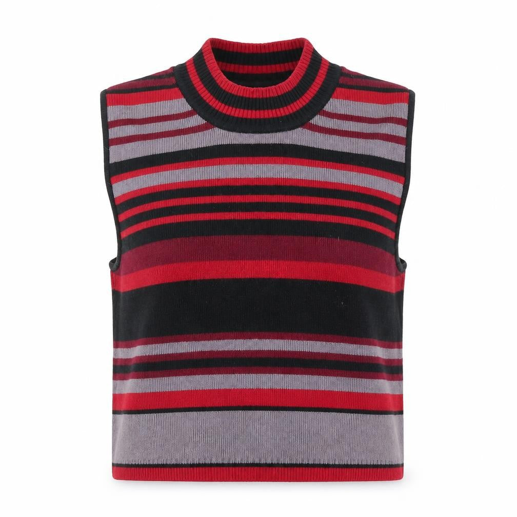 Womens UK Size L Cooperative Multicoloured Vest Jumper