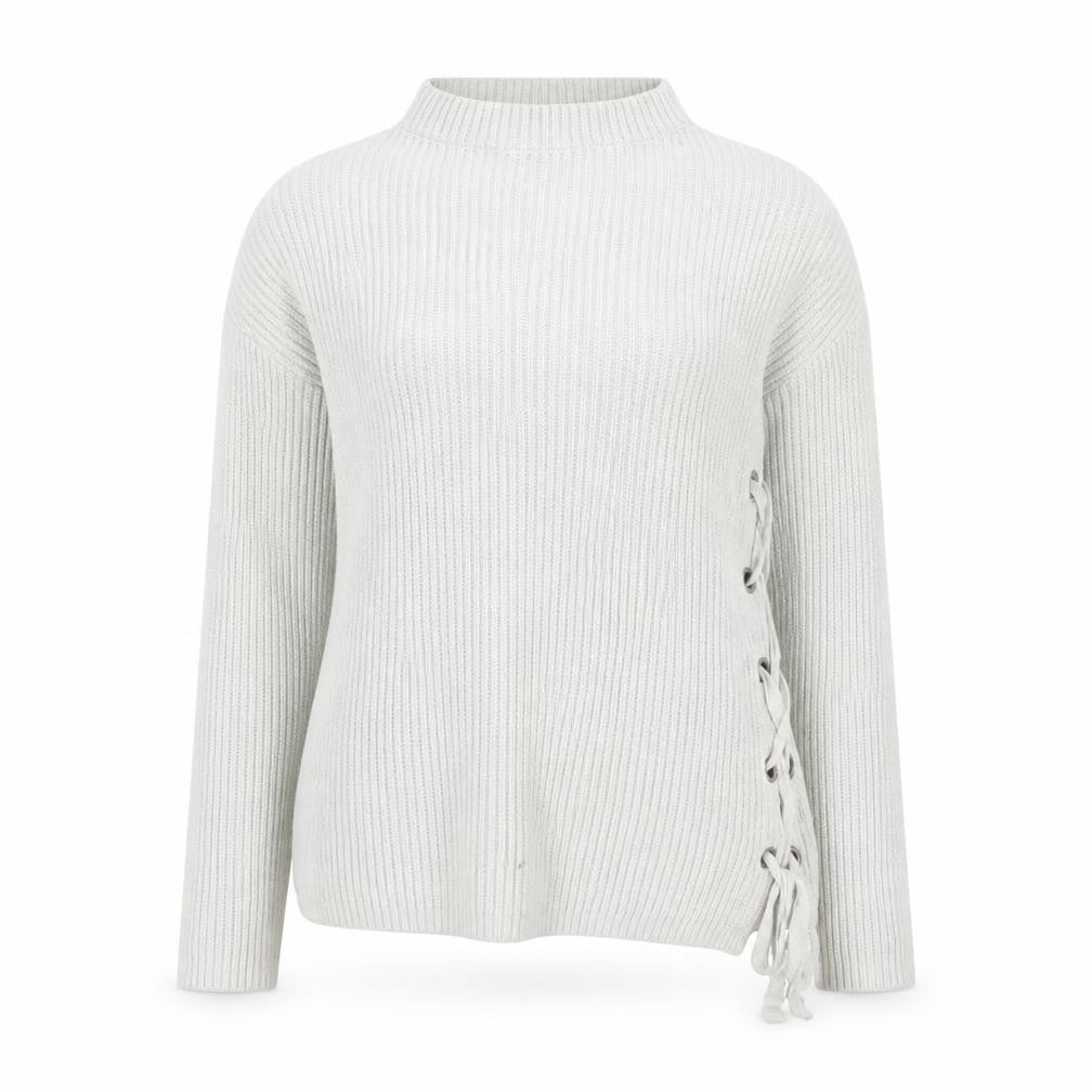 Womens UK Size 12 Oui Ivory Pullover Jumper
