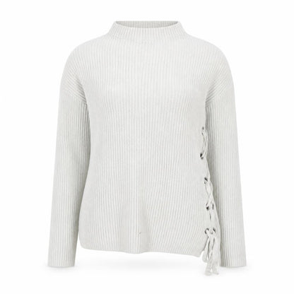 Womens UK Size 12 Oui Ivory Pullover Jumper