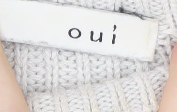 Womens UK Size 12 Oui Ivory Pullover Jumper