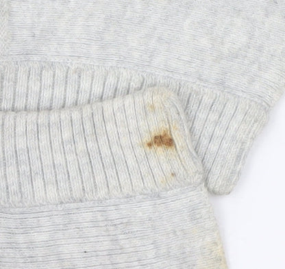 Womens UK Size 14 Maine New England Grey Cardigan Jumper