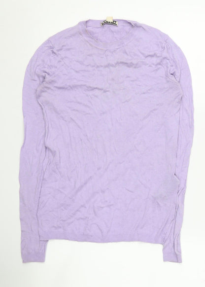 Womens UK Size 6 Whistles Purple Pullover Jumper