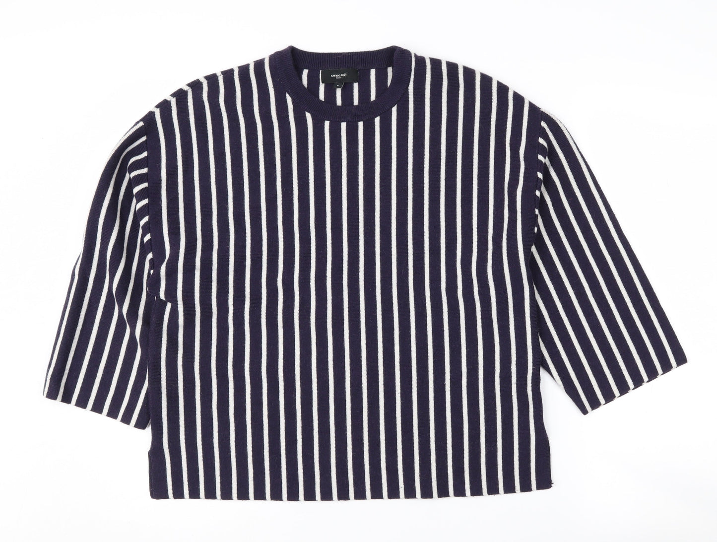 Womens UK Size S Sweewe Blue Pullover Jumper