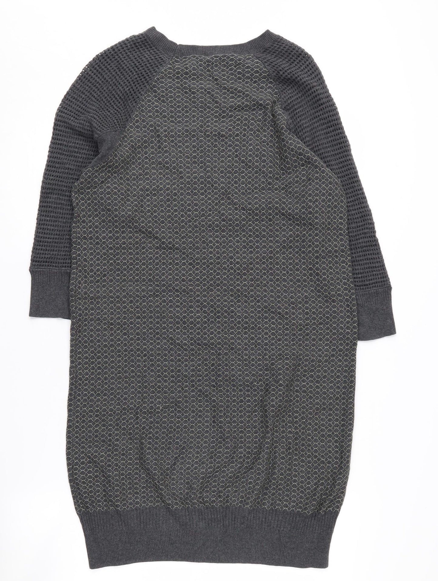 AllSaints Women's Grey Jumper Dress UK 10
