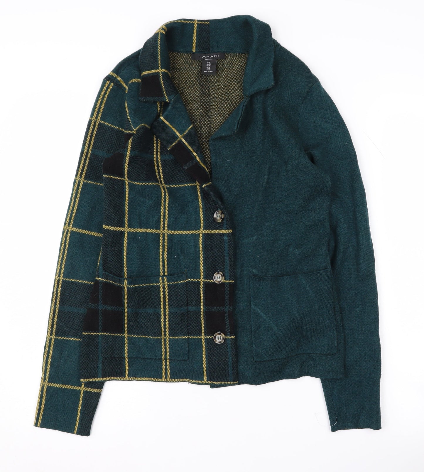Womens UK Size S Tahari Regular Green Blazer