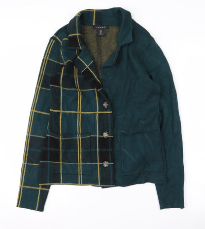 Womens UK Size S Tahari Regular Green Blazer