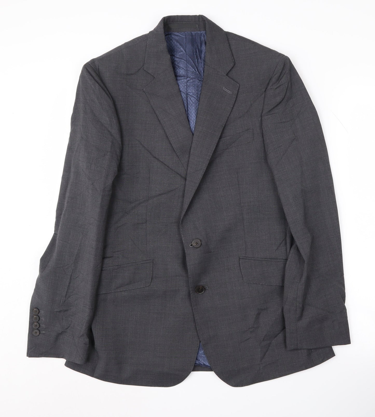 Mens UK Size 36 Jaeger Regular Grey Suit Jacket