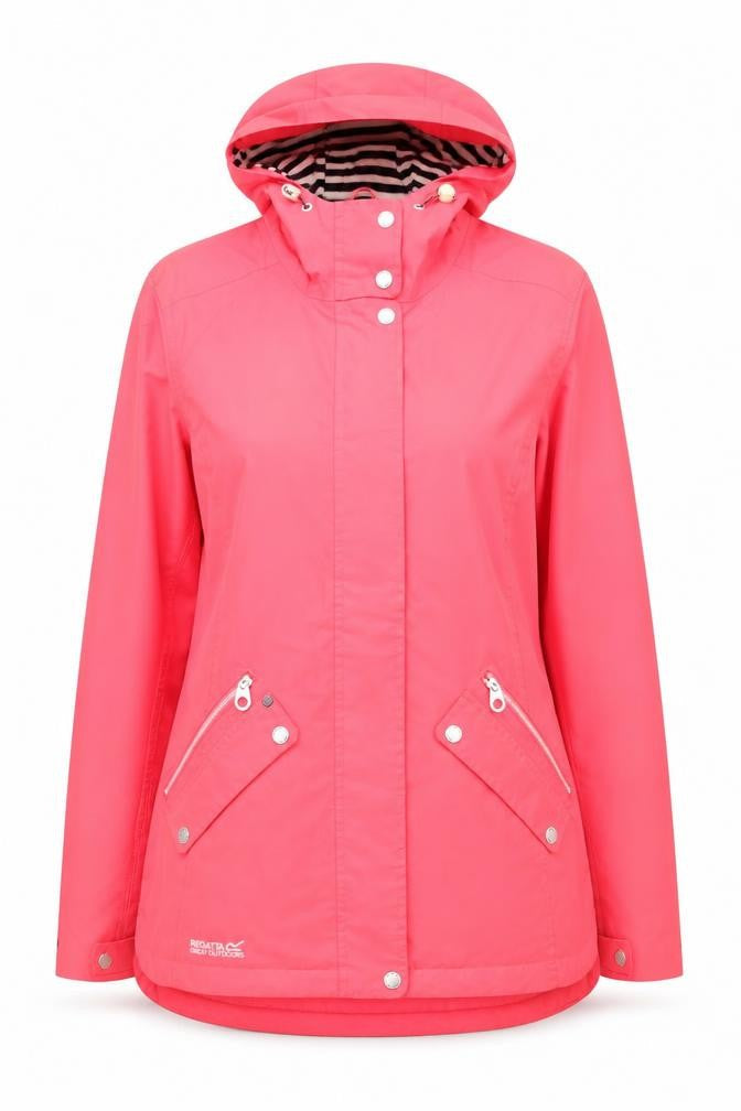 Womens UK Size 12 Regatta Pink Rain Coat