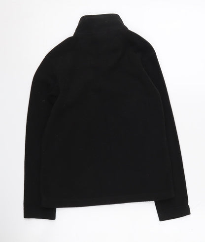 Regatta Boys Black Fleece 1/4 Zip Sweatshirt 9-10 Years