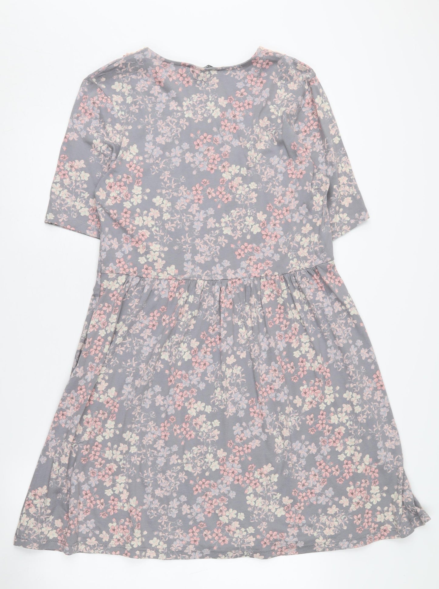Laura Ashley Women's Floral V-Neck Dress, Size 14