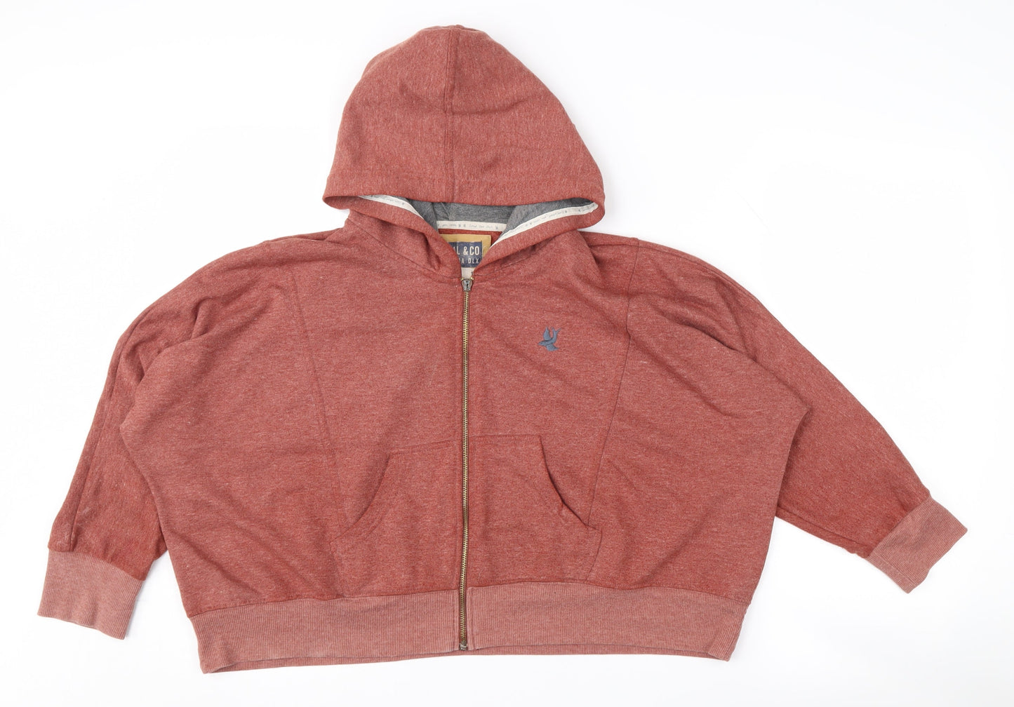 SoulCal & Co Women’s Red Full Zip Hoodie Size 10