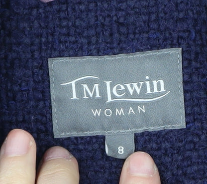Womens UK Size 8 TM Lewin Regular Blue Blazer