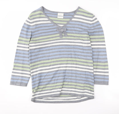 Eastex Women's Striped Pullover Jumper, Size 10