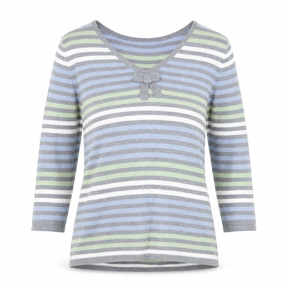 Womens UK Size 10 Eastex Multicoloured Pullover Jumper