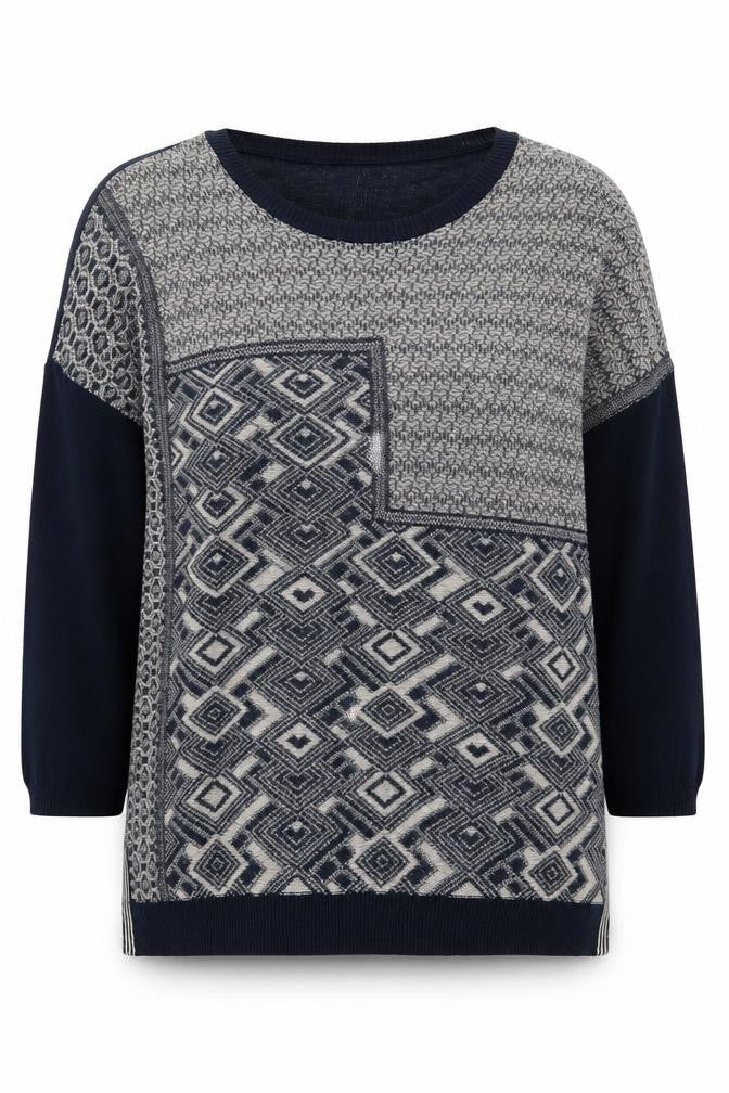 Womens UK Size 10 White Stuff Blue Pullover Jumper