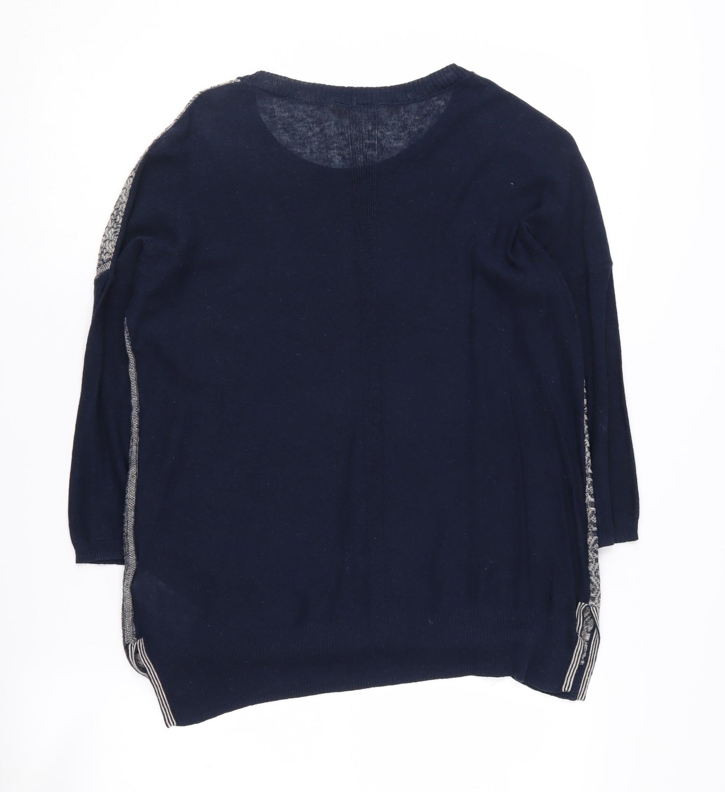 Womens UK Size 10 White Stuff Blue Pullover Jumper