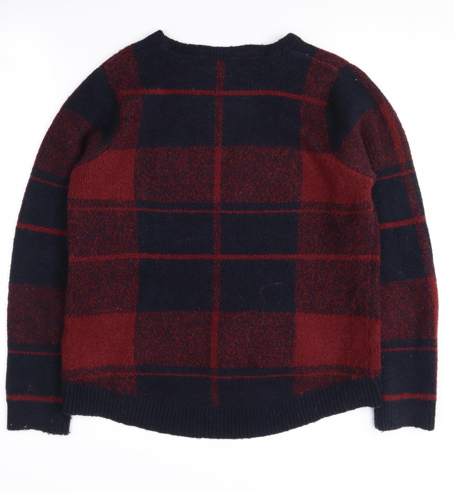 Kangol Men's Multicoloured Plaid Pullover Jumper, Size M