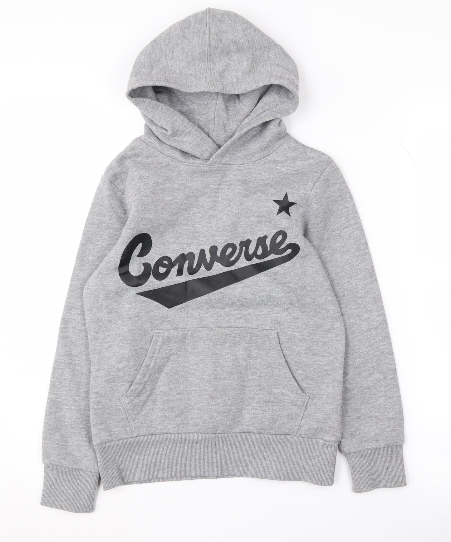Converse Boys Grey Pullover Hoodie Size 8-10 Years