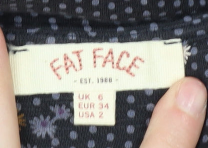 Fat Face Women’s Multicoloured Floral Shift Dress Size 6