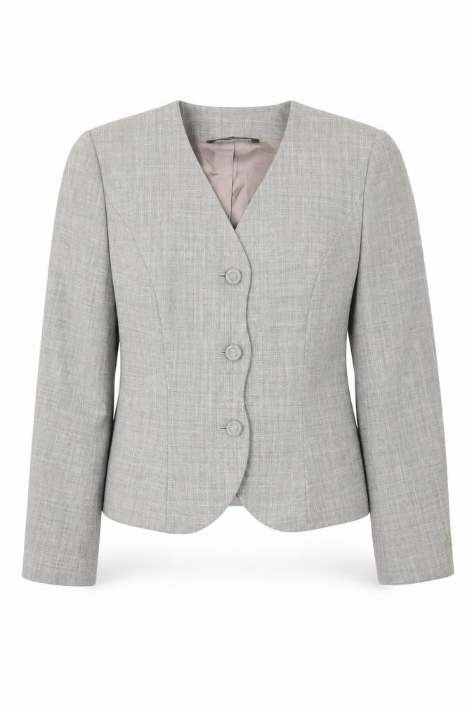 Womens UK Size 12 Laura Ashley Regular Grey Blazer