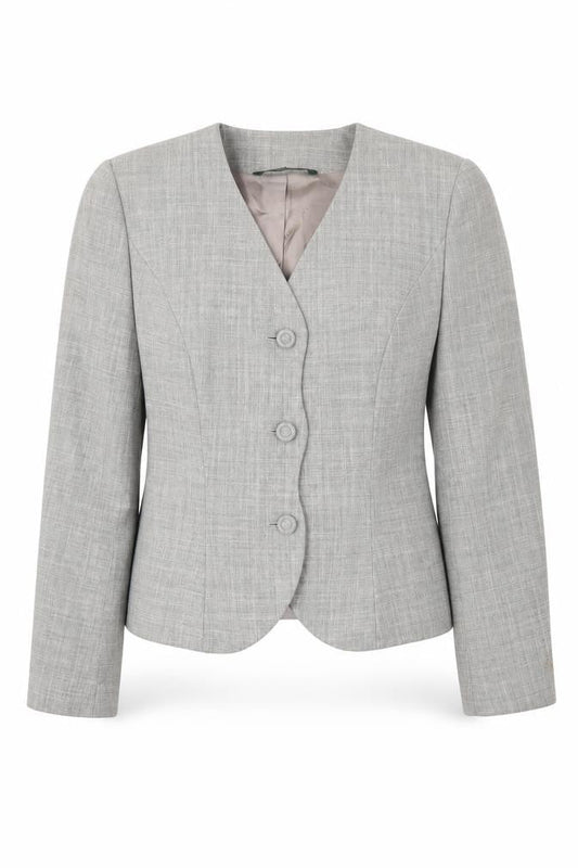 Womens UK Size 12 Laura Ashley Regular Grey Blazer