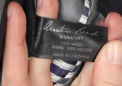 Austin Reed Men's Black Striped Blazer 40R