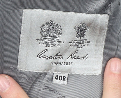 Austin Reed Men's Black Striped Blazer 40R