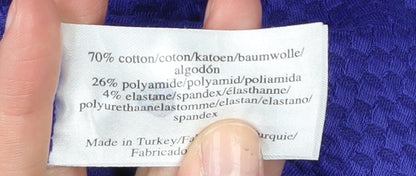 Laura Ashley Women's Blue Shift Dress Size 12