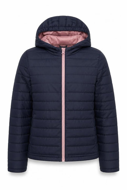 Womens UK Size S Jacqueline de Yong Blue Puffer Jacket