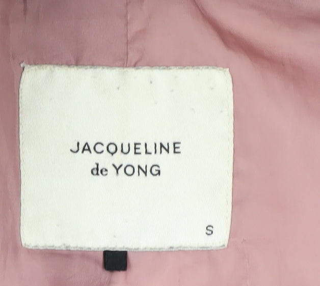 Womens UK Size S Jacqueline de Yong Blue Puffer Jacket
